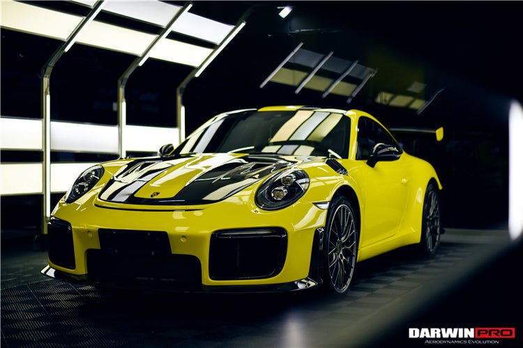 2016 - 2019 Porsche 911 991.2 Carrera &Targa 4 & 4S GT2RS Style Partial Carbon Fiber Front Bumper